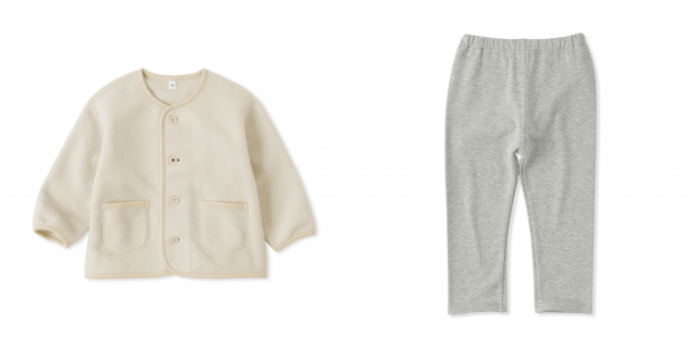 無印良品 「ひとりでできる」を応援するこども服、10・1より発売