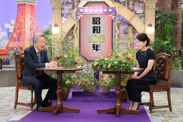 28日放送『池上彰×吉永小百合 昭和100年』より（C）テレビ東京