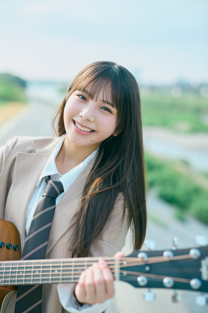 下田衣珠季＝日向坂46「五期生のぽかぽか写真館」