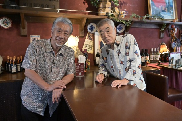 『じゅん散歩』に出演する（左から）高田純次、柄本明（C）テレビ朝日