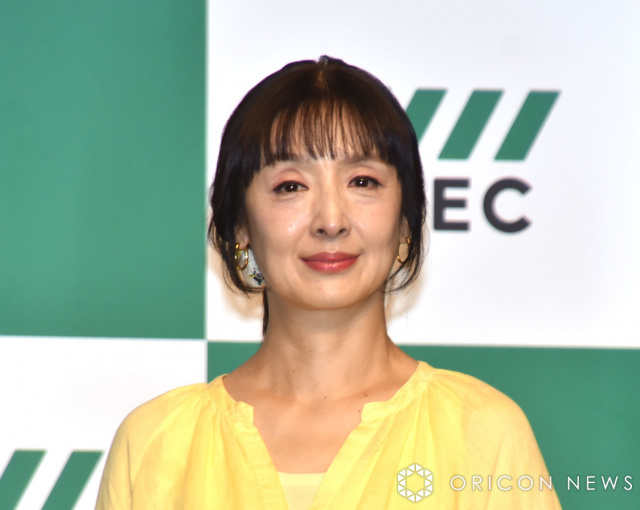 オーレック新CM発表会に登壇した草刈民代（C）ORICON NewS inc.