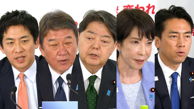 10月5日放送『自民新総裁決定！経済・市場の行方は？』（C）テレビ東京