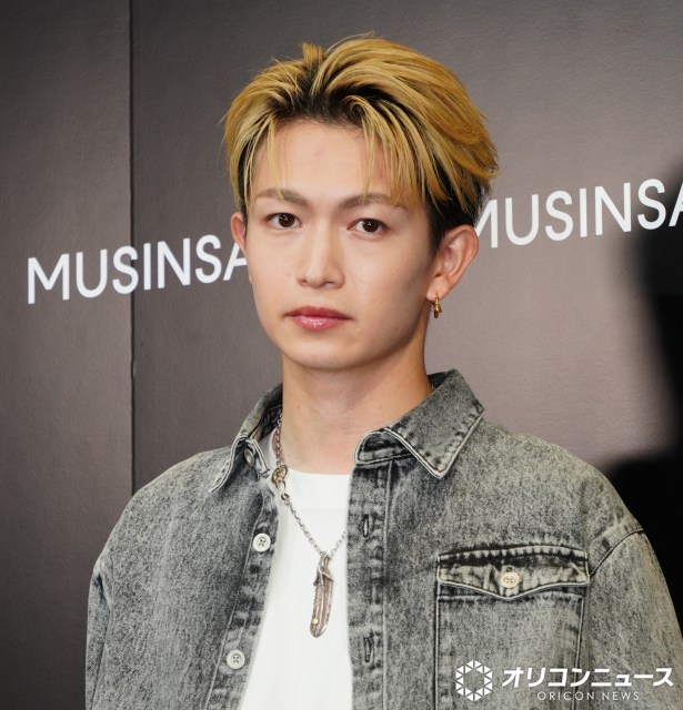 『MUSINSA TOKYO POP-UP STORE 2025』オープニングイベントに登壇した綱啓永 （C）ORICON NewS inc.