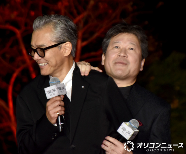 映画『爆弾』ジャパンプレミアイベントに参加した（左から）渡部篤郎、佐藤二朗 （C）ORICON NewS inc.