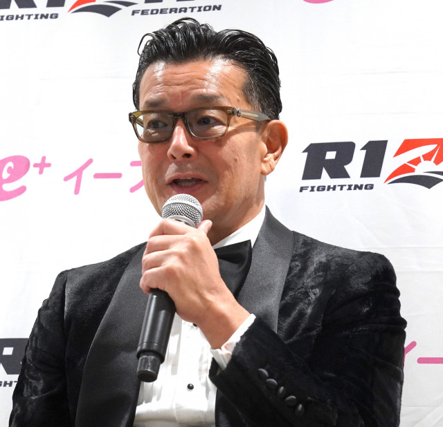 RIZIN榊原信行CEO （C）ORICON NewS inc.