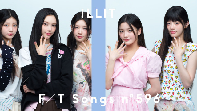 『THE FIRST TAKE』に出演するILLIT