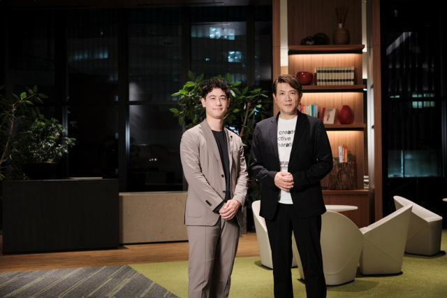 「THINK by BRANDED」プロジェクトに参加した別所哲也と国山ハセン