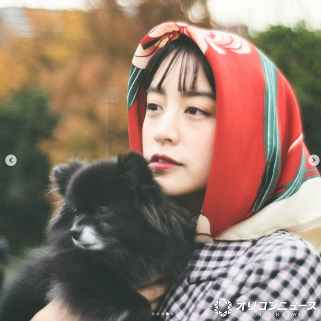 山本美月と愛犬・こつめちゃん（写真はインスタグラム @mizuki_yamamoto_official より）