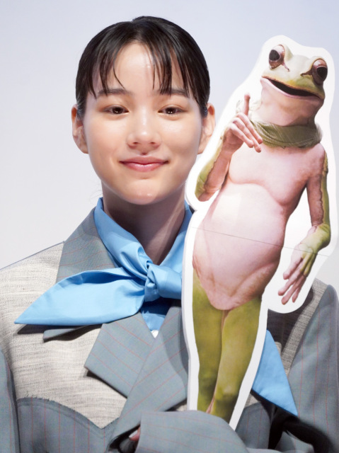 映画『アフター・ザ・クエイク』公開記念舞台あいさつに登壇したのん （C）ORICON NewS inc.