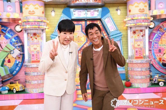 （左から）和田アキ子、明石家さんま （C）ORICON NewS inc.