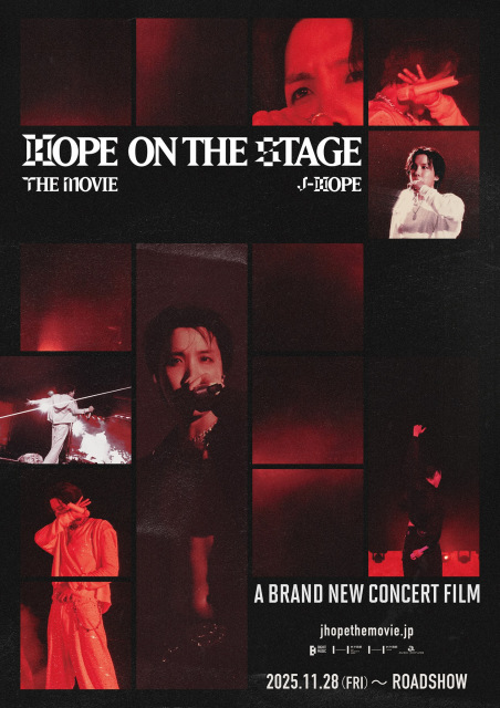 『j-hope Tour 'HOPE ON THE STAGE' THE MOVIE』ビジュアル（C）BIGHIT MUSIC & HYBE. All Rights Reserved.