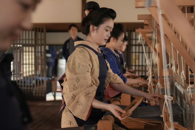 連続テレビ小説『ばけばけ』の場面カット （C）NHK