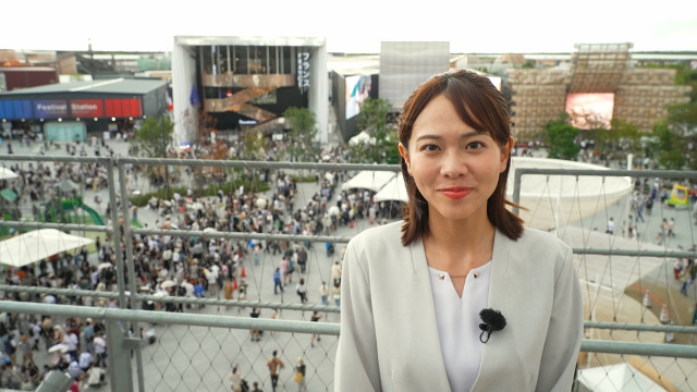 11日放送『トクそうCOMPANY～万博から見えたミライをトクそうせよSP～』 新人・増田陽名アナ（C）ytv