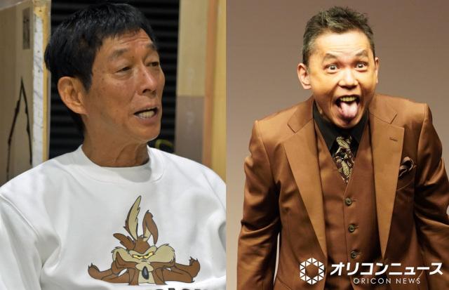 （左から）明石家さんま、太田光 （C）ORICON NewS inc.