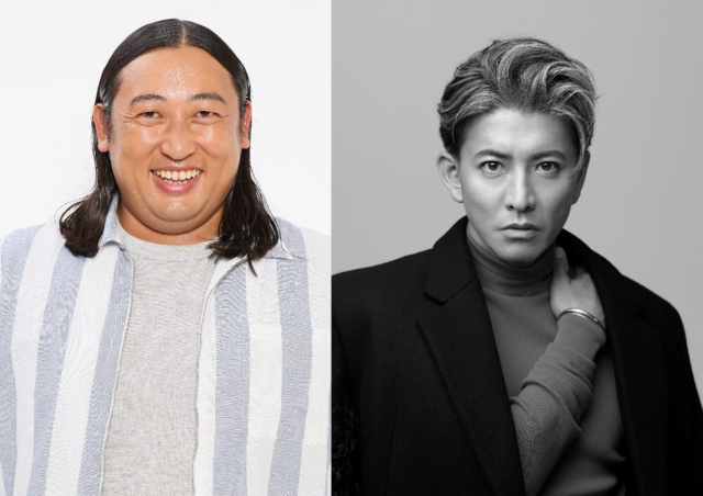 20日放送『秋山ロケの地図』に出演する（左から）秋山竜次、木村拓哉（C）テレビ東京
