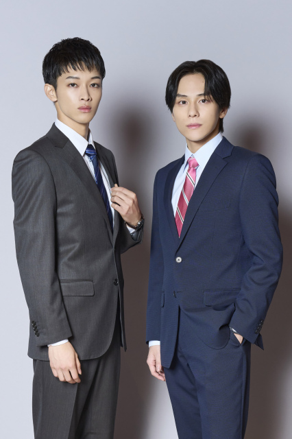 『プロパガンダゲーム』でW主演を務める（左から）松本怜生、山下幸輝（C）「プロパガンダゲーム」製作委員会・MBS