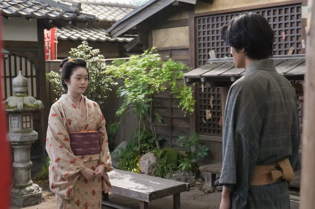 連続テレビ小説『ばけばけ』の場面カット （C）NHK