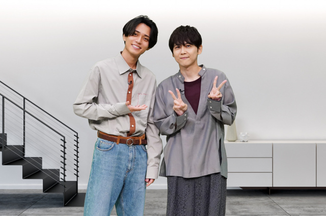16日放送『ミュージックカプセル』に出演した（左から）永瀬廉、梶裕貴　（C）テレビ東京