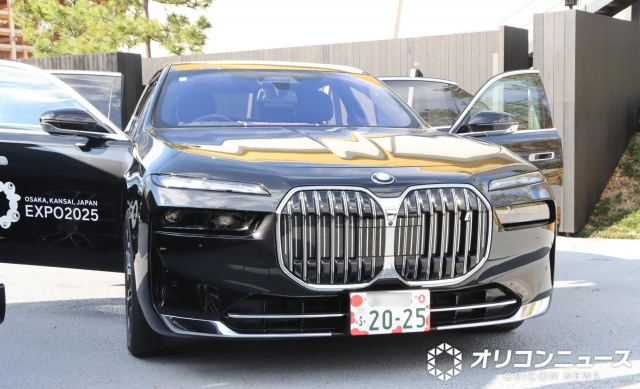大阪・関西万博　迎賓館＝BMW「i7」 （C）ORICON NewS inc.