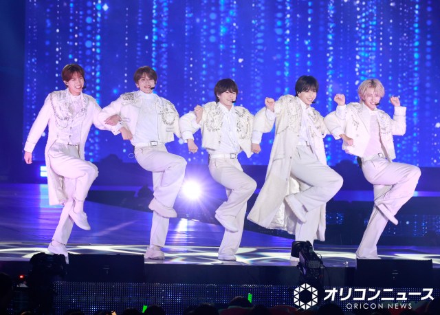 『Rakuten GirlsAward 2025 AUTUMN/WINTER』に出演したLiKE LEGEND（左から）（左から）山中柔太朗、大久保波留、大橋和也、木村慧人、NAOYA （C）ORICON NewS inc.