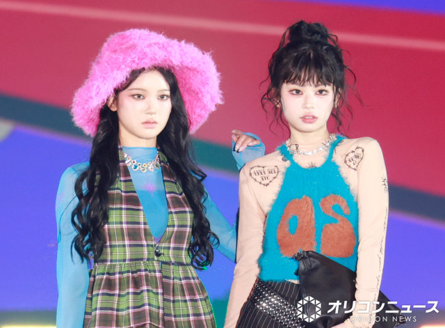 『Rakuten GirlsAward 2025 AUTUMN/WINTER』に出演したME:I（左から）MIU、RINON （C）ORICON NewS inc.