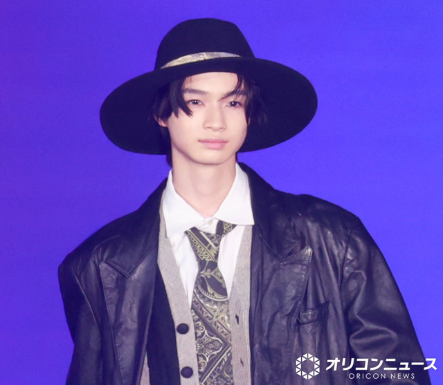 『Rakuten GirlsAward 2025 AUTUMN/WINTER』に出演した越山敬達 （C）ORICON NewS inc.
