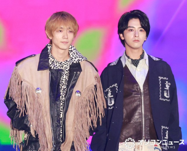『Rakuten GirlsAward 2025 AUTUMN/WINTER』に出演した（左から）駒木根葵汰、新原泰佑 （C）ORICON NewS inc.