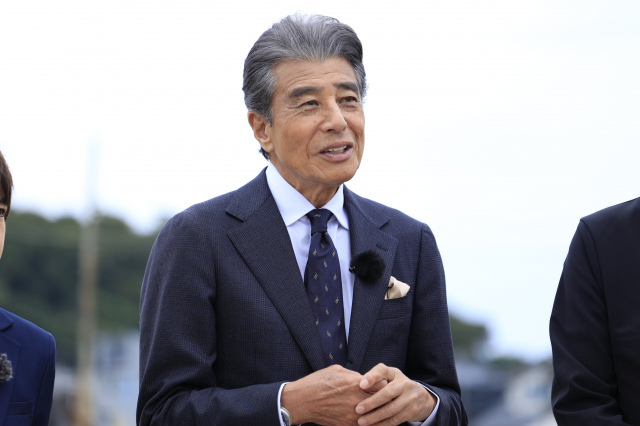 「映画『港のひかり』ジャパンプレミアin輪島　～能登に元気を～」に登壇した舘ひろし