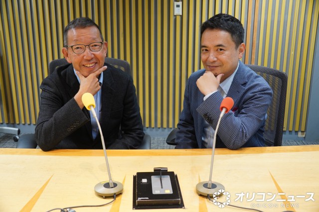 『峯村健司と松本秀夫のジェントル！ジェントル？』を担当する松本秀夫、峯村健司 （C）ORICON NewS inc.