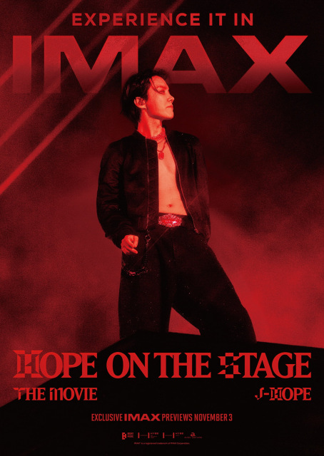 『j-hope Tour 'HOPE ON THE STAGE' THE MOVIE』が1日限定でIMAXプレミア上映決定　（C）BIGHIT MUSIC & HYBE. All Rights Reserved.