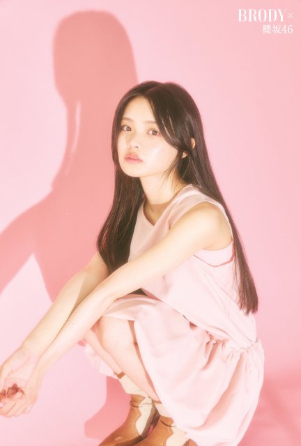 櫻坂46浅井恋乃未＝『BRODY12月号』ポストカード
