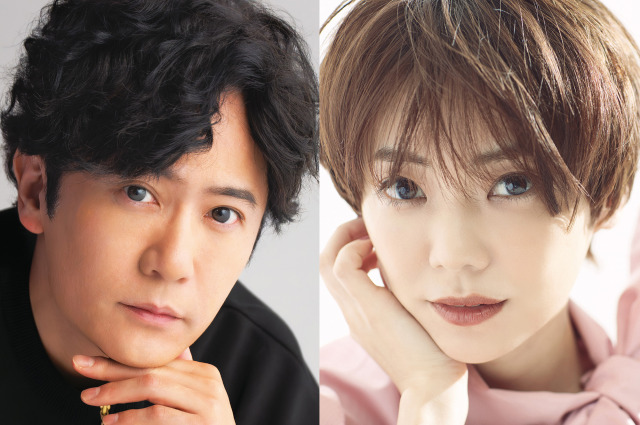 『プレゼント・ラフター』に出演する（左から）稲垣吾郎＆倉科カナ