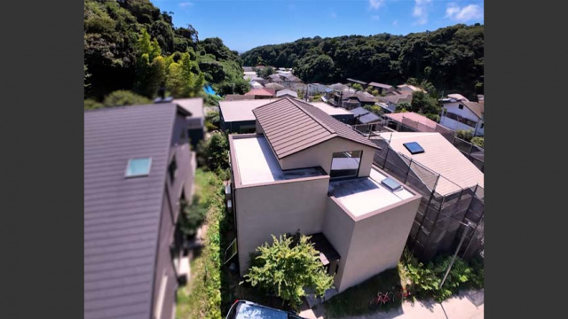 鎌倉らしい谷戸の立地＝神奈川県鎌倉市･上岡邸（C）テレビ朝日