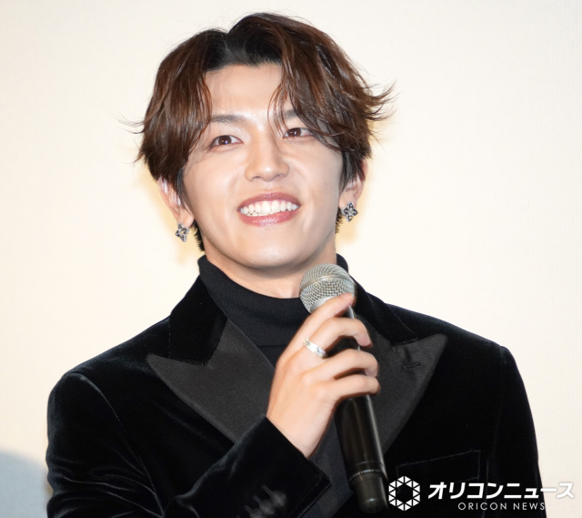 ドキュメンタリー映画「INI THE MOVIE 『I Need I』」完成披露プレミア試写会に登壇したINI・高塚大夢 （C）ORICON NewS inc.