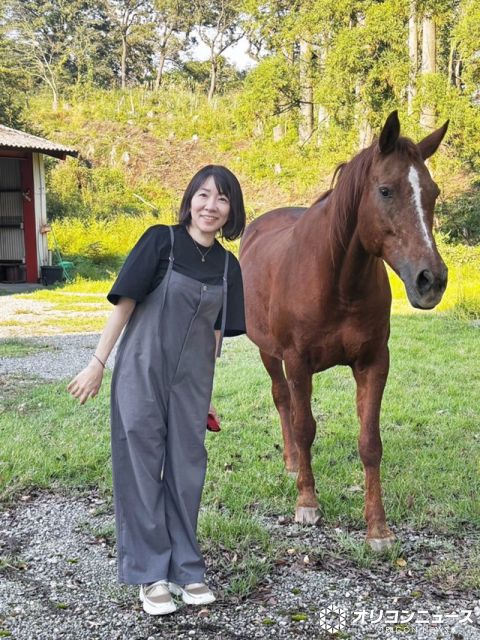 上島竜兵さん妻・広川ひかる／上島光オフィシャルブログより