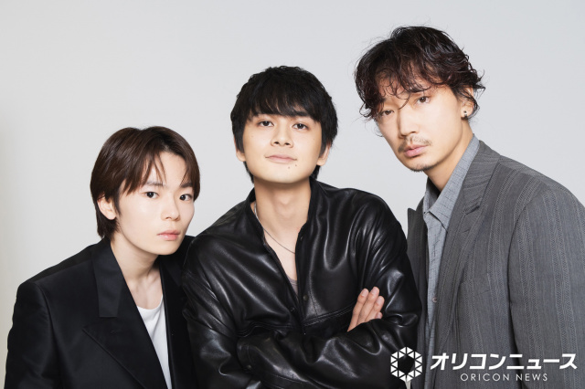 映画『愚か者の身分』（左から）林裕太、北村匠海、綾野剛（撮影：山崎美蔓※崎＝たつさき） （C）ORICON NewS inc.