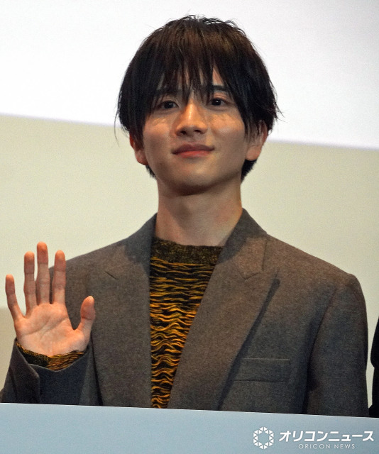 映画『ミーツ・ザ・ワールド』公開記念舞台あいさつに登壇した板垣李光人 (C)ORICON NewS inc.