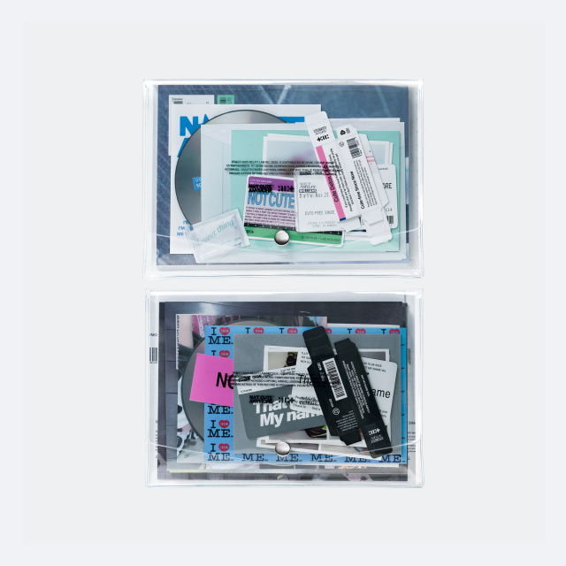 1st シングルアルバム「NOT CUTE ANYMORE」CD画像(P)&(C)BELIFT LAB Inc.