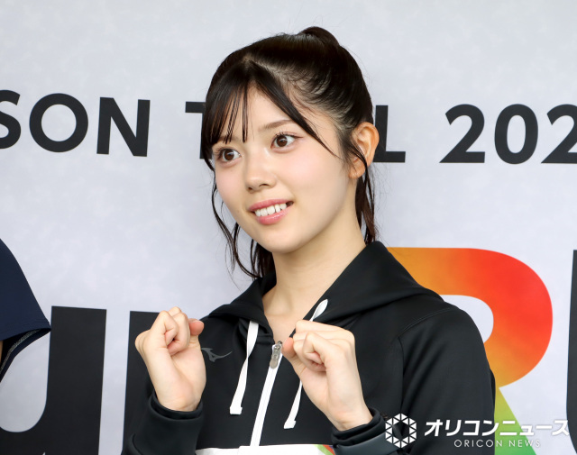 大阪マラソンのプレイベント『10K & Fun RUN Presented by Osaka Metro』に登場したNMB48・坂下真心 （C）ORICON NewS inc.