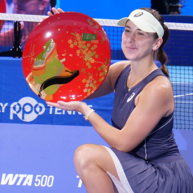 東レPPOで初優勝を遂げたベリンダ・ベンチッチ (C)ORICON NewS inc.
