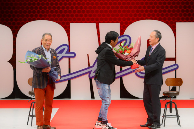 『ザ・ぼんち芸道55周年記念単独ライブ』にシークレットゲストとして登場した明石家さんま