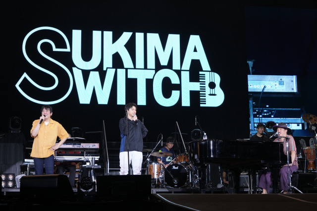 「奏(かなで)」を熱唱した山田裕貴とスキマスイッチ(C)山田裕貴のオールナイトニッポン ドラゴンフェニックス甲子園