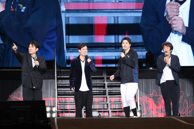 サプライズ登場で大暴れしたネプチューン&山田裕貴(C)山田裕貴のオールナイトニッポン ドラゴンフェニックス甲子園