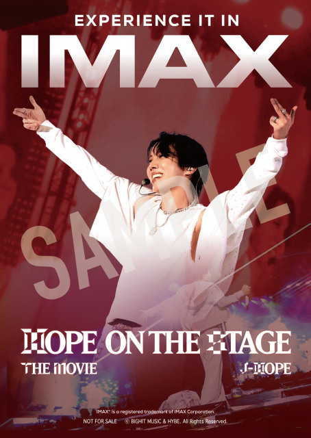 『j-hope Tour 'HOPE ON THE STAGE' THE MOVIE』が1日限定でIMAXプレミア上映（C）BIGHIT MUSIC & HYBE. All Rights Reserved.