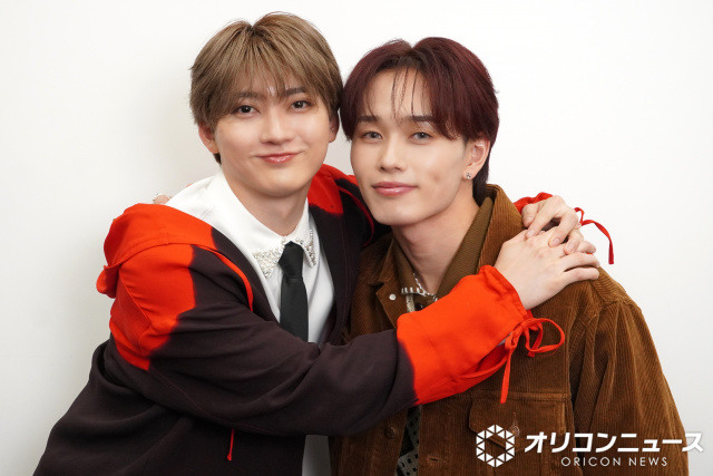 映画『超特急 The Movie RE:VE』単独インタビューに参加した超特急（左から）ユーキ、マサヒロ （C）ORICON NewS inc.