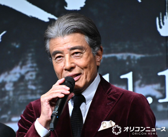 本作への思いを語った舘ひろし （C）ORICON NewS inc.
