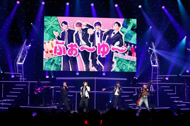 『4U. LIVE TOUR 2025 39×4=イイコロ』を開催したふぉ~ゆ~