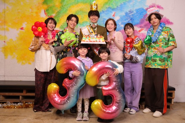 白洲迅のサプライズ誕生日パーティーの模様 (C)テレビ朝日