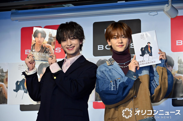 コラボイベントで軽妙掛け合いをみせた（左から）FANTASTICS・木村慧人と中島颯太 （C）ORICON NewS inc.