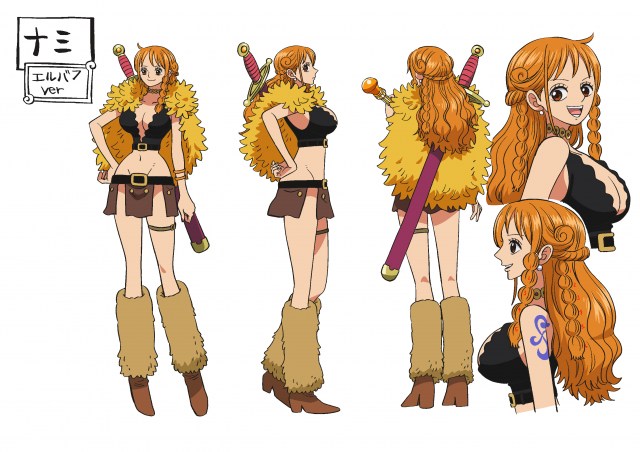 『ワンピース』エルバフ編のキャラ設定画 （C）尾田栄一郎／集英社 （C）尾田栄一郎／集英社・フジテレビ・東映アニメーション